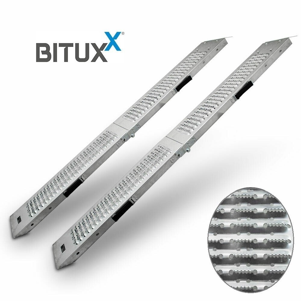 Sada ramp nájezdů 2 ks Rampa nakládací BITUXX 400 kg 180 cm MS17188(2x16755)